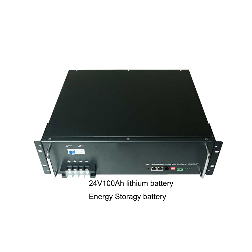 24V100AH 2.5kwh energy storage battery