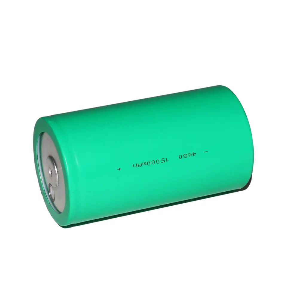 Cylindrical 4680 LiFePO4 Battery FC4680P 3.2V 15Ah 4680 Battery Cell For EV